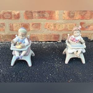 Lladro Little Bear and RARE Little Duck figurines